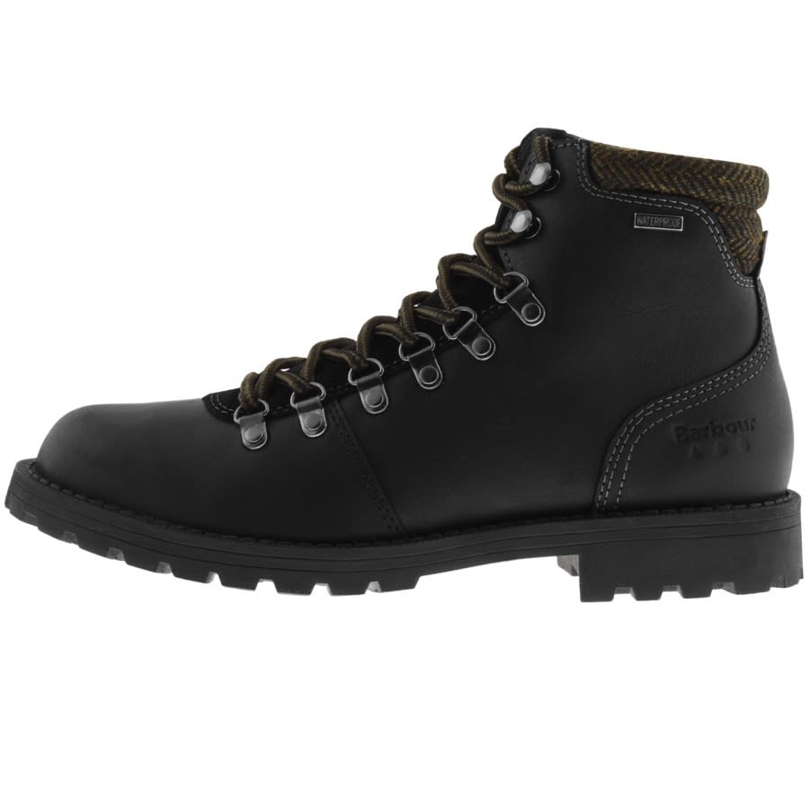 barbour elsdon waterproof hiker boots in black
